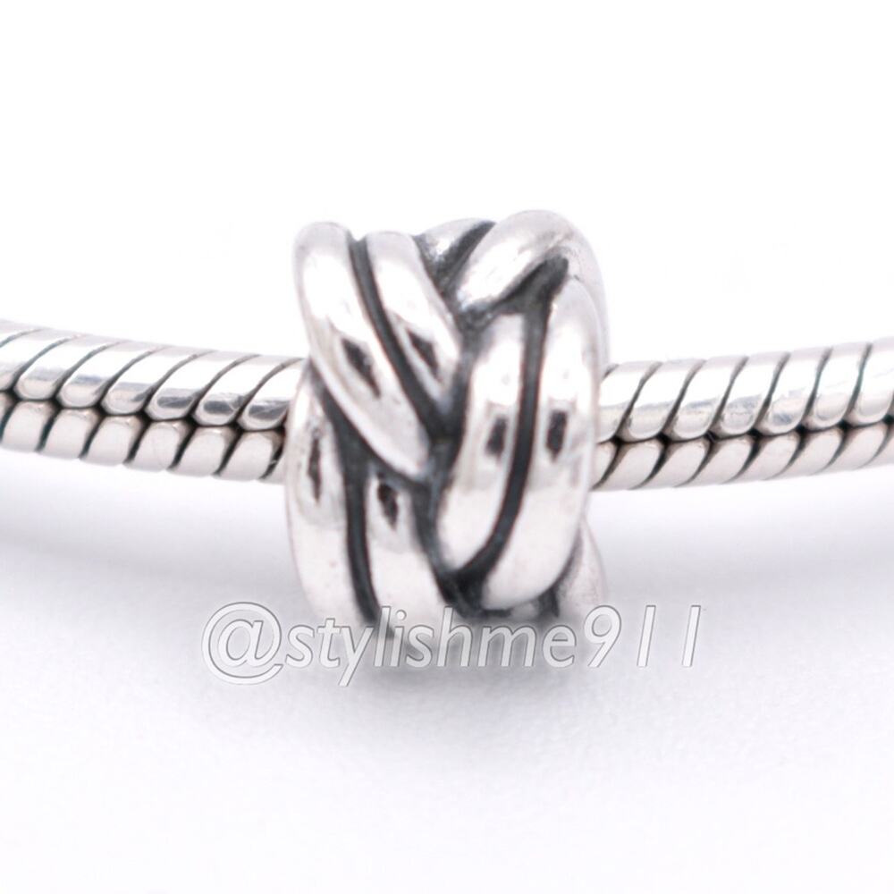 Authentic PANDORA Retired  Forget-Me-Knot Charm - 790484